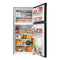 MIDEA MRT18D3BBB Top Freezer Refrigerators Black – Studio Shot