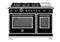 Bertazzoni HER486BTFEPNET Professional Ranges Nero Matt Front View