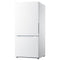 MIDEA MRB19B7AWW Bottom Freezer Refrigerators White – Appliance Image