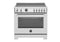 Bertazzoni PRO365ICFEPXT Freestanding Ranges Stainless Steel Front View