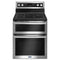 Maytag MET8800FZ Freestanding Ranges Fingerprint Resistant Stainless Steel Front View