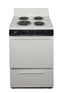 Premier ECK100TP Freestanding Ranges Biscuit Front View