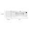 Whirlpool WML35011KW Over The Range Microwaves White – Angle View