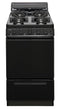 Premier SHK100BP Freestanding Ranges Black Front View