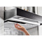 WHIRLPOOL WVU57UC0FS Ducted Mount Hoods Blk Glass Touch Ctrl W Ss Side – Detail Close-up