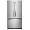 Whirlpool WRFC2036RZ French Door Refrigerators Fingerprint Resistant Stainless Steel Front View