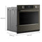 KitchenAid KOES730SBE Single Wall Ovens Black Ore – Appliance Image