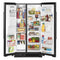 Maytag MSS25C4MGB Side By Side Refrigerators Black – Studio Shot
