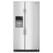 Whirlpool WRSF6536RZ Side By Side Refrigerators Fingerprint-Resistant Stainless Finish Front View
