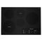 KitchenAid KCES950KBL Electric Cooktops Black Front View