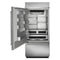 KitchenAid KBBL306ESS Bottom Freezer Refrigerators Stainless Steel – Lifestyle Photo