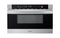 MIDEA MMB12S2AS Built-In Microwaves Stainless Steel Front View