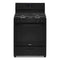 Whirlpool WFG505M0MB Freestanding Ranges Black Front View