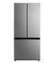 MIDEA MRF18B4AST French Door Refrigerators Stainless Steel Front View