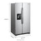 Whirlpool WRS325SDHZ Side By Side Refrigerators Fingerprint-Resistant Stainless Finish – Studio Shot
