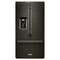 KitchenAid KRFC704FBS French Door Refrigerators Black Stainless Steel With Printshield(Tm) Finish Front View