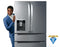 MIDEA MRQ22D7AST French Door Refrigerators Stainless Steel – Catalog Photo