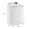 Whirlpool WTW4107SW Top Load Washers White – Official Product Photo