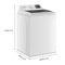 Whirlpool WTW4300SW Top Load Washers White – Official Product Photo
