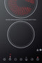 Summit CR2B23T3B Electric Cooktops 0 – Studio Shot