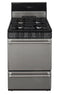 Premier P24S340BP Professional Ranges Stainless Steel Front View