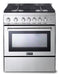 VERONA VEFSGG304NSS Professional Ranges Stainless Steel Front View