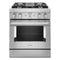 KitchenAid KFDC500JSS Professional Ranges Stainless Steel Front View