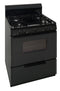 Premier SMK290BP Freestanding Ranges Black Front View