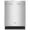 Whirlpool WDT550SAPZ Built-In Dishwashers Fingerprint Resistant Stainless Steel Front View