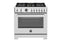 Bertazzoni PRO366BCFGMXTLP Professional Ranges 0 Front View