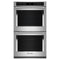 KitchenAid KOED530PSS Double Wall Ovens Stainless Steel Front View