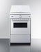 Summit WEM665W Freestanding Ranges 0 Front View