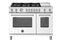 Bertazzoni MAS486GDFMBIV Professional Ranges Bianco Front View