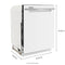 Whirlpool WDTA50SAKW Built-In Dishwashers White – Studio Shot