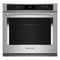KitchenAid KOES527PSS Single Wall Ovens Stainless Steel Front View