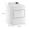 Whirlpool WED4307SW Top Load Dryers White – Appliance Image