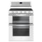 Whirlpool WGG745S0FH Freestanding Ranges White Ice Front View
