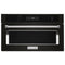 KitchenAid KMBP100EBS Built-In Microwaves Black Stainless Steel With Printshield(Tm) Finish Front View
