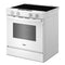 Whirlpool WSES3130SW Freestanding Ranges White – Studio Shot