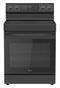 MIDEA MER30S2ABB Freestanding Ranges Black Front View