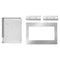 Amana MTK1627PZ Microwave Oven Accessories Fingerprint Resistant Stainless Steel – Angle View