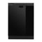 Amana ADFS2524RB Built-In Dishwashers Black Front View