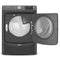 Maytag MED5630MBK Front Load Dryers Volcano Black – Lifestyle Photo