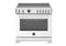 Bertazzoni PRO365ICFEPBIT Freestanding Ranges Bianco Front View