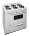 Premier BTK5X0OP Freestanding Ranges White Front View
