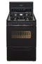 Premier SJK340BP Freestanding Ranges Black Front View