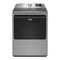 Maytag MED6205RR Top Load Dryers Classic Silver Front View