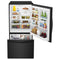 Whirlpool WRB322DMBB Bottom Freezer Refrigerators Black-On-Black – Detail Close-up