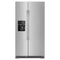 Amana ASI2175GRS Side By Side Refrigerators Stainless Steel Front View