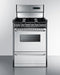 Summit TNM6307BKW Freestanding Ranges 0 Front View